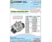 Cosmic Forklift Parts ON SALE NO.163-1-WHEEL CYLINDER ASS'Y