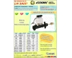 Cosmic Forklift Parts ON SALE NO.178-COSMIC MASTER CYLINDER ASS'Y